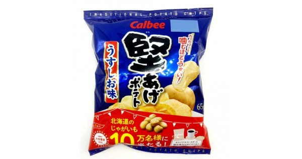 CALBEE卡乐比 坚薯片 淡盐味 65g